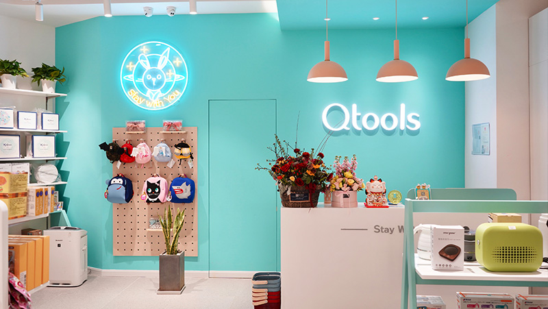 常州品牌工装公司-Qtools母婴店装修案例