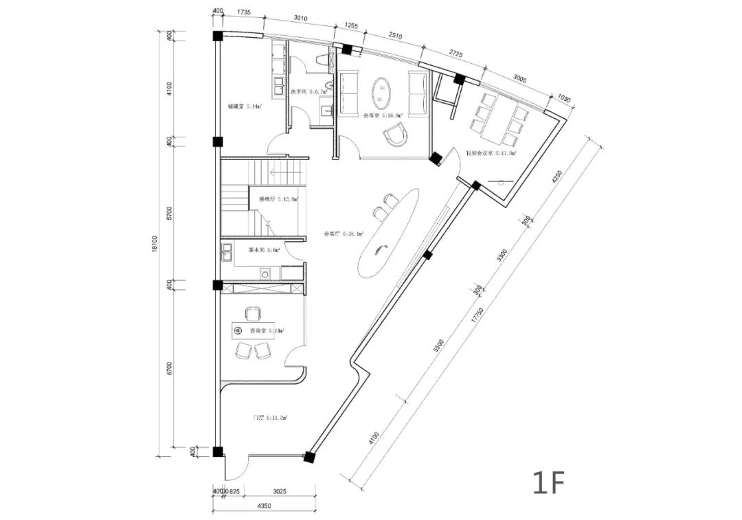 1F方案图-常州品牌装修公司 1F方案图-常州品牌装修公司